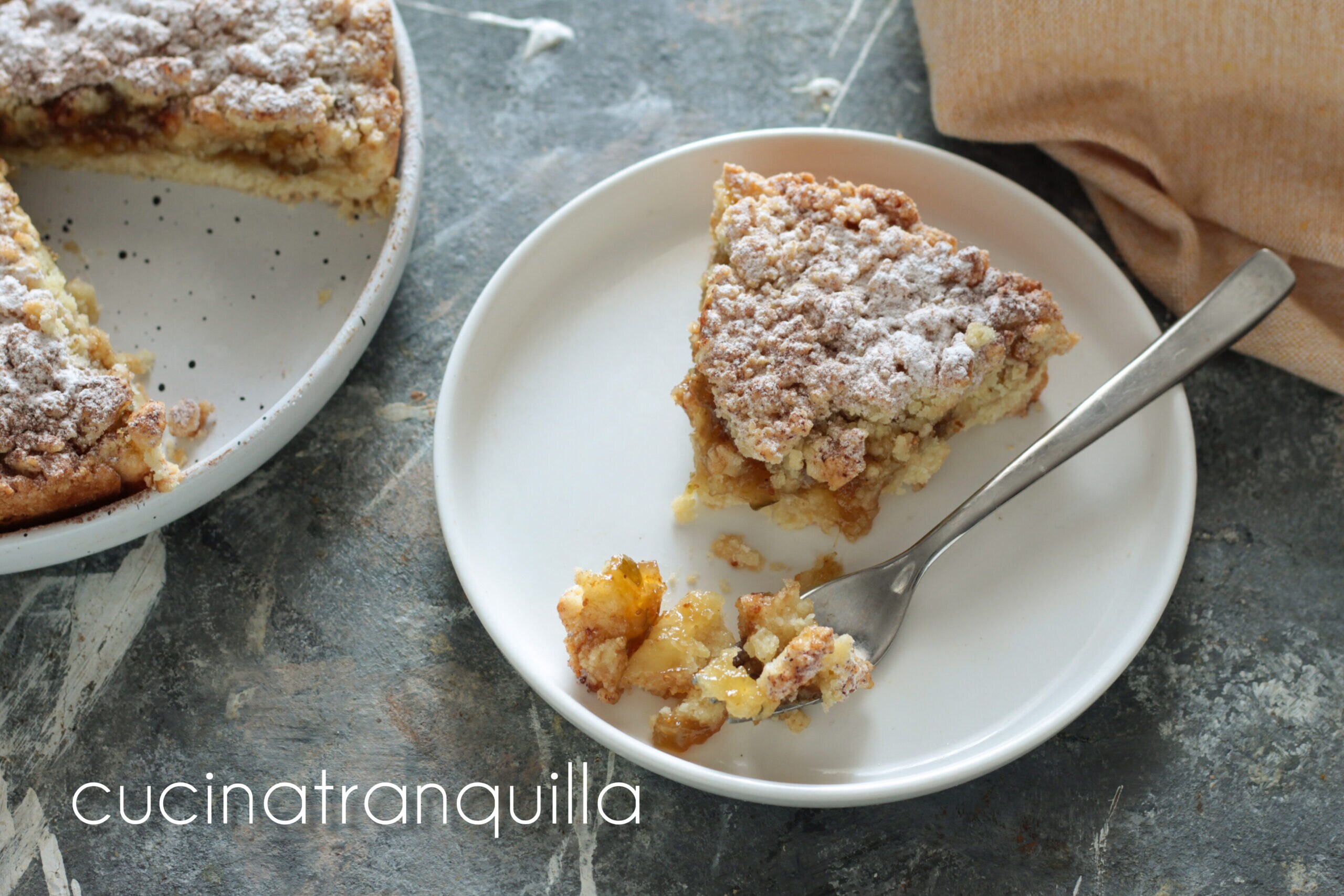 Crumble Cake with Extra Fig Jam