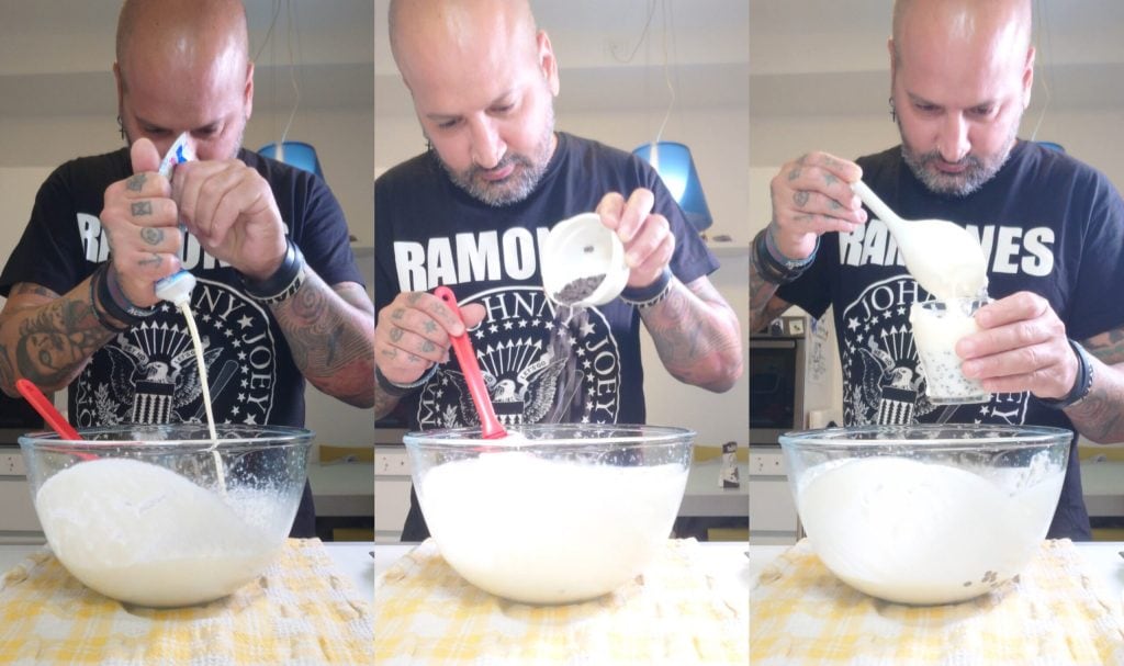 Quick Ice Cream with Cream & Condensed Milk