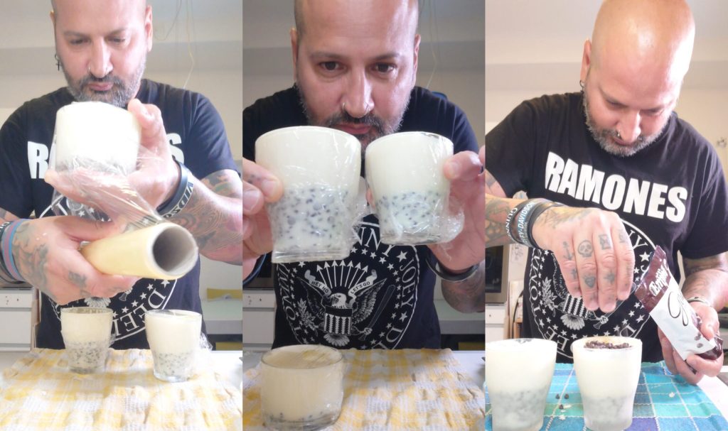 Quick Ice Cream with Cream & Condensed Milk