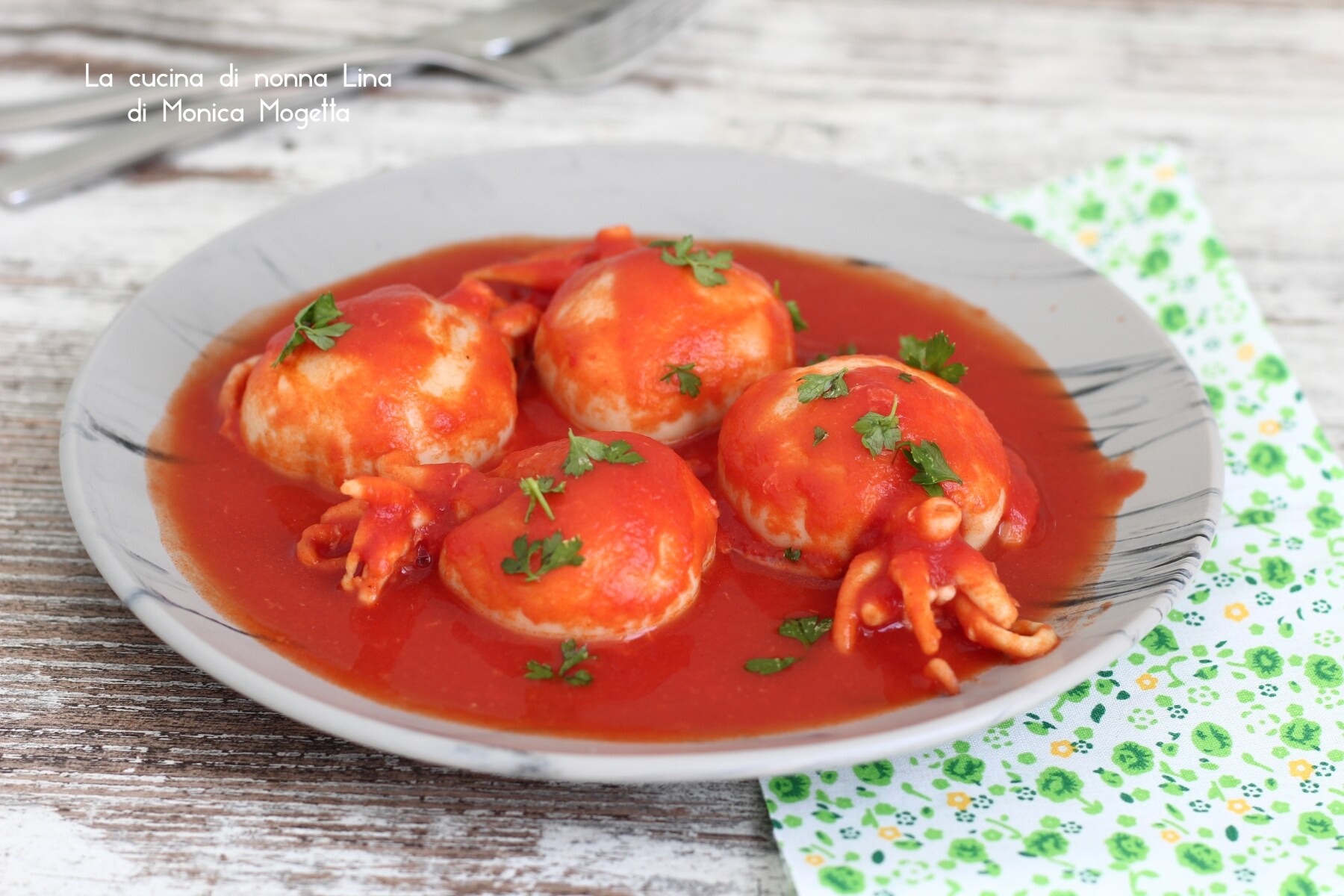 Cuttlefish in Tomato Sauce