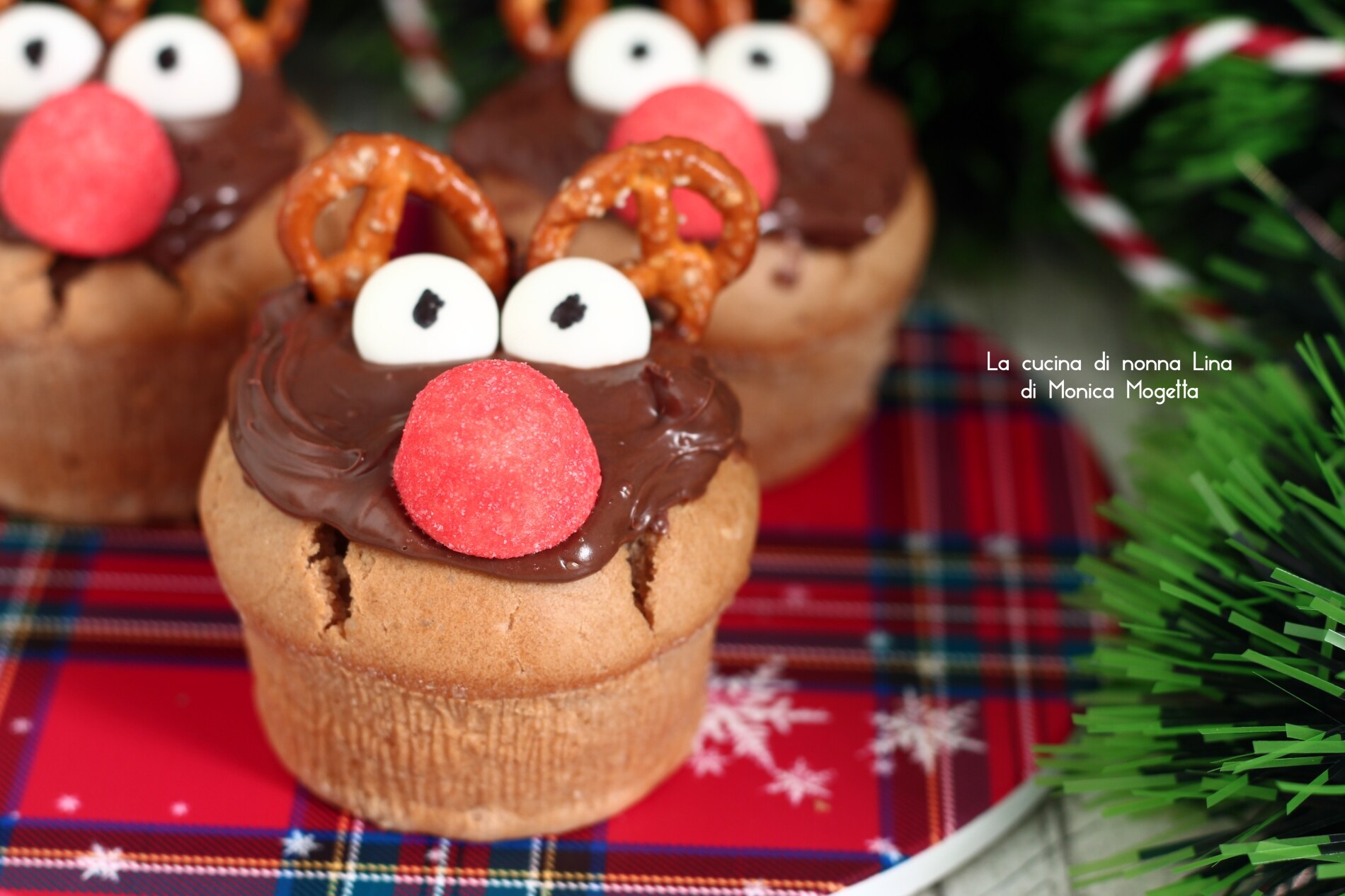 Sugar-free Reindeer Muffins