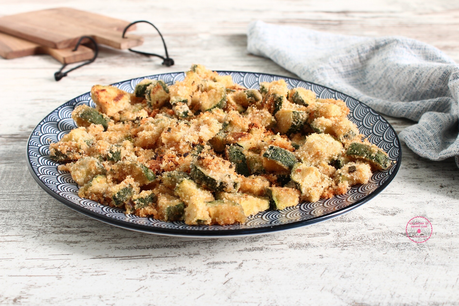Baked Sandy Zucchini