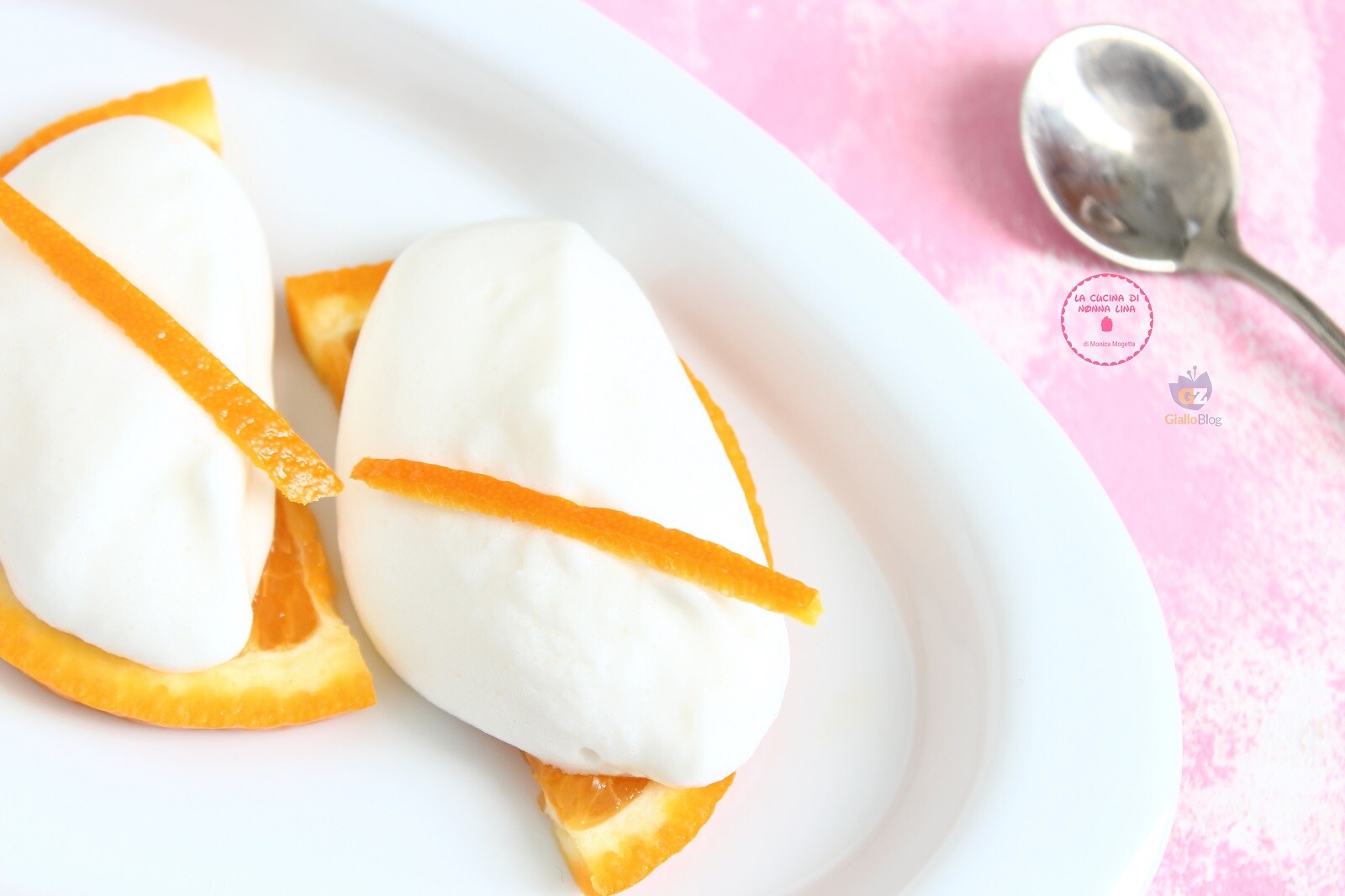 Eggless Orange Mousse