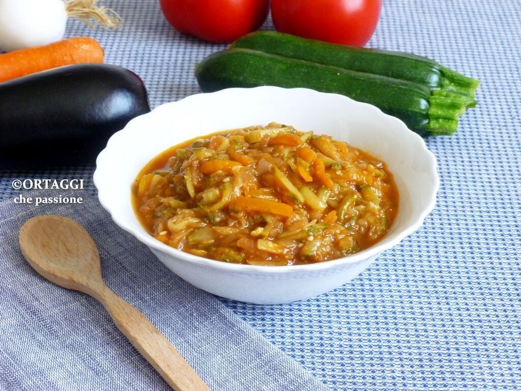 LIGHT summer vegetable ragù