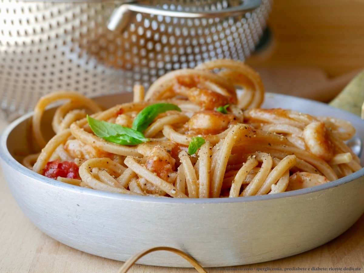 Light Shrimp and Cherry Tomato Pasta | Light and Tasty Summer Recipe