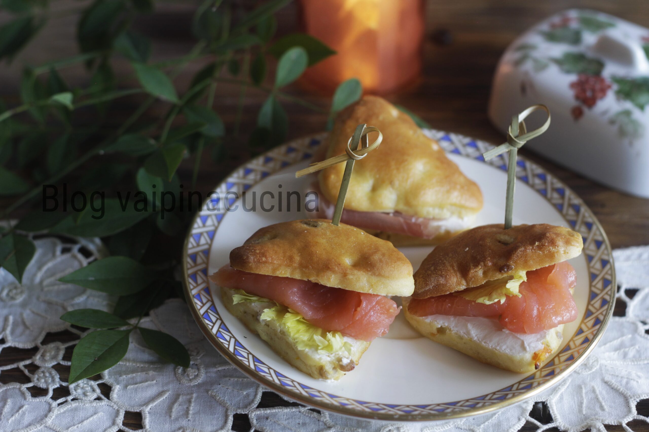 Mini Salmon Sandwiches