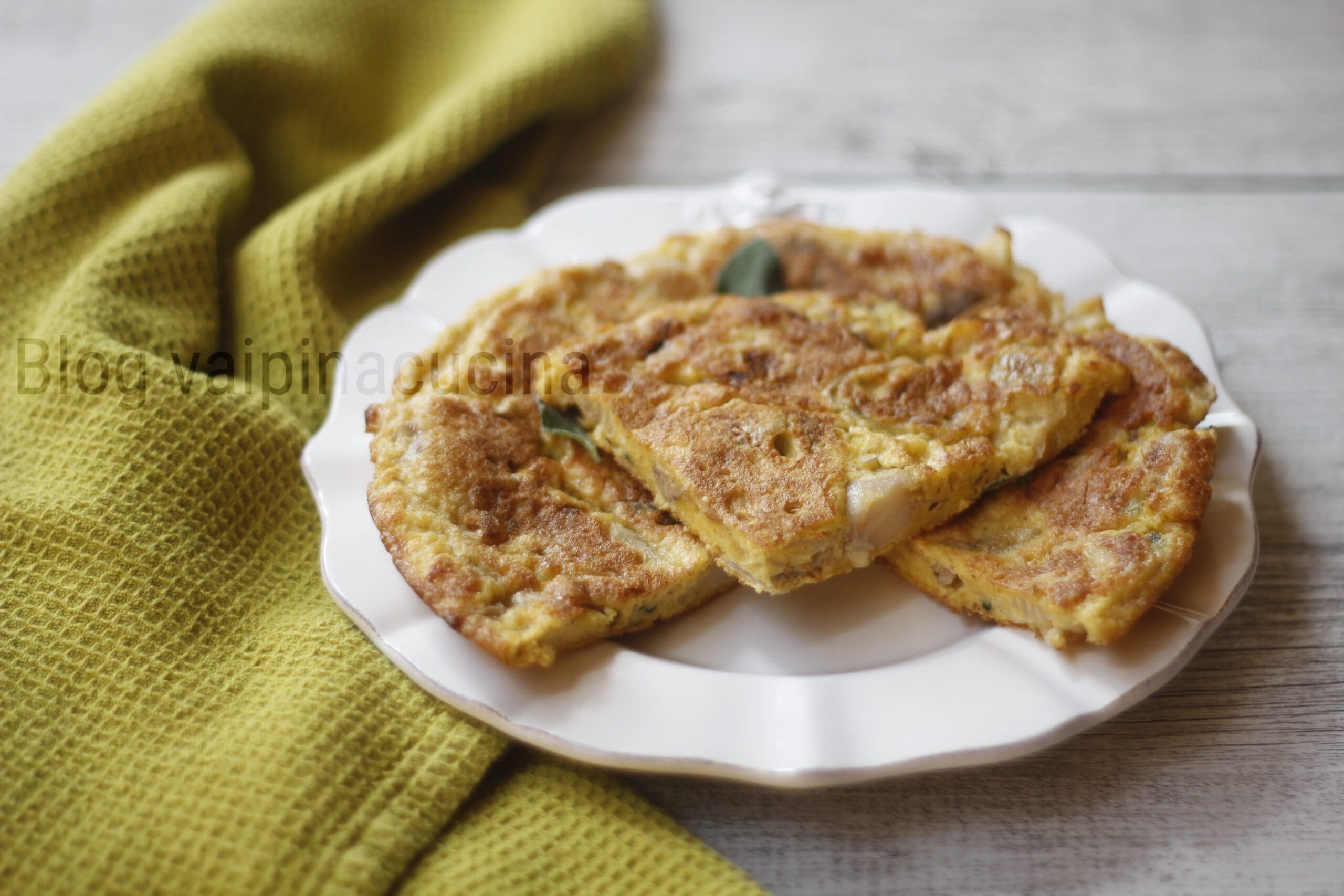 Frittata with Apulian Muscari