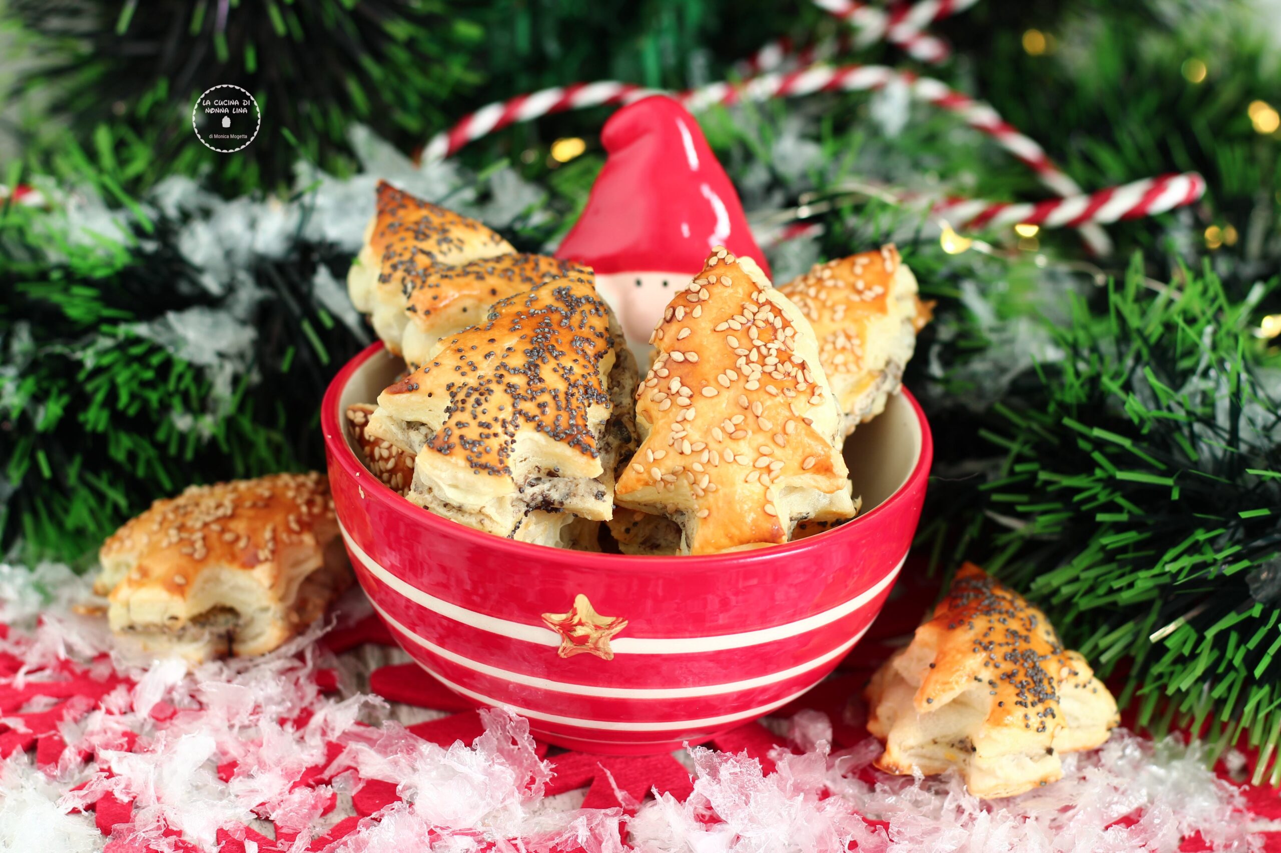 Puff Pastry Trees with Truffle