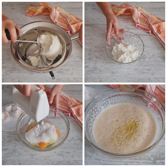 Nun's Cake preparation