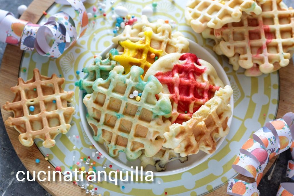 Carnival Waffles without Butter