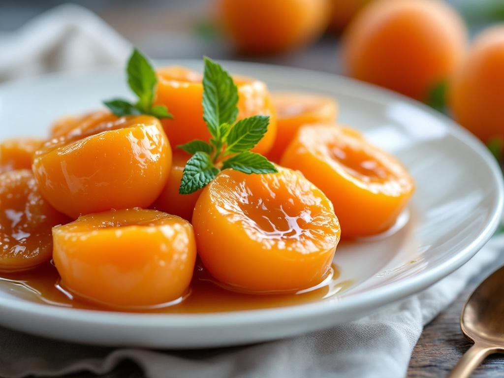 Homemade Canned Apricots