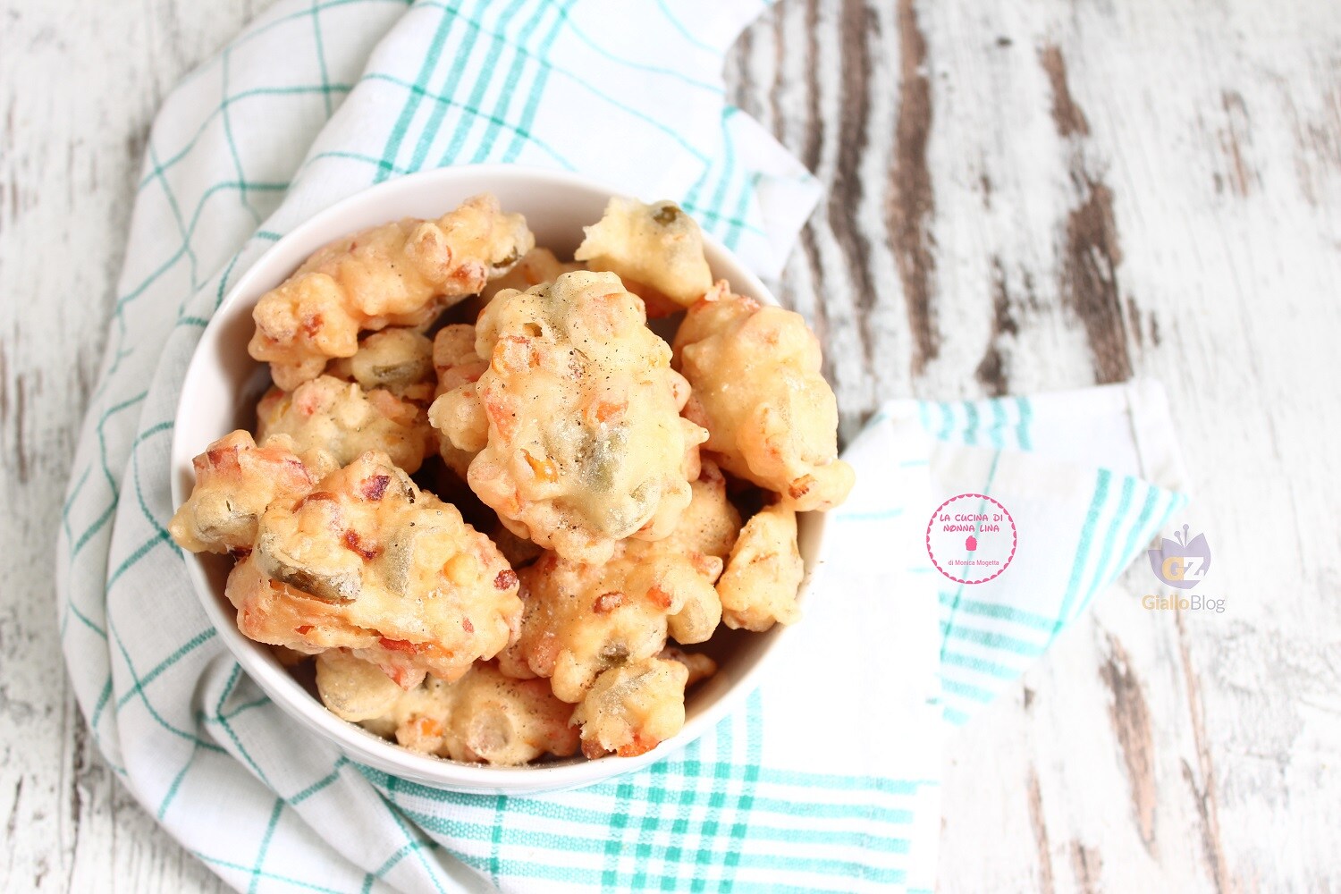 Vegetable Fritters, No Eggs!