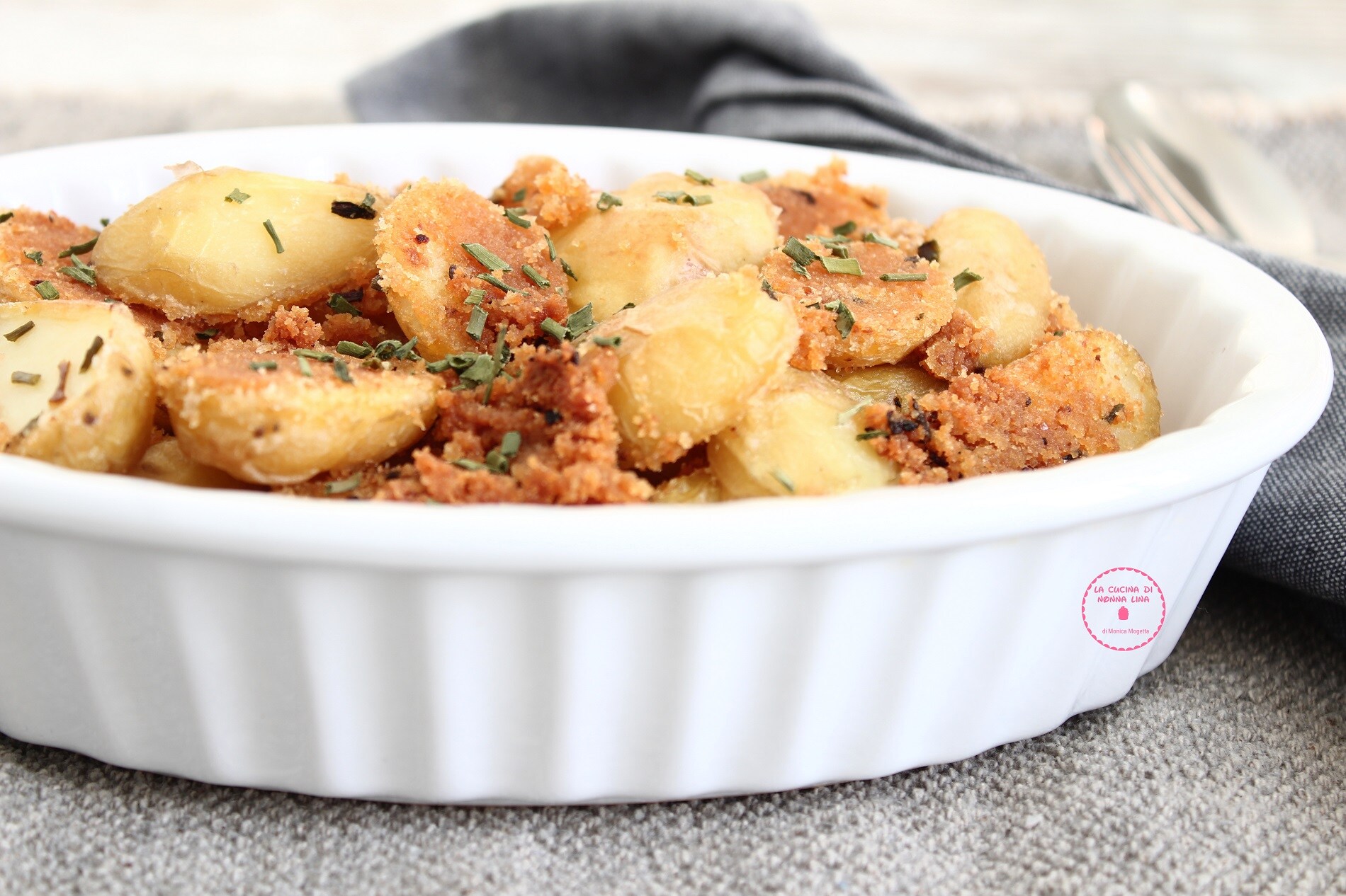 Gratin Baby Potatoes