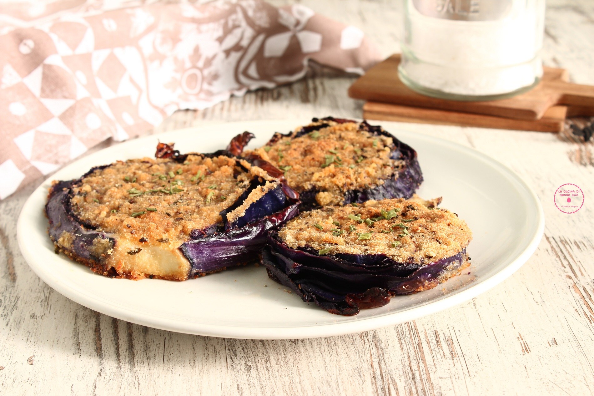 Gratinated Red Cabbage