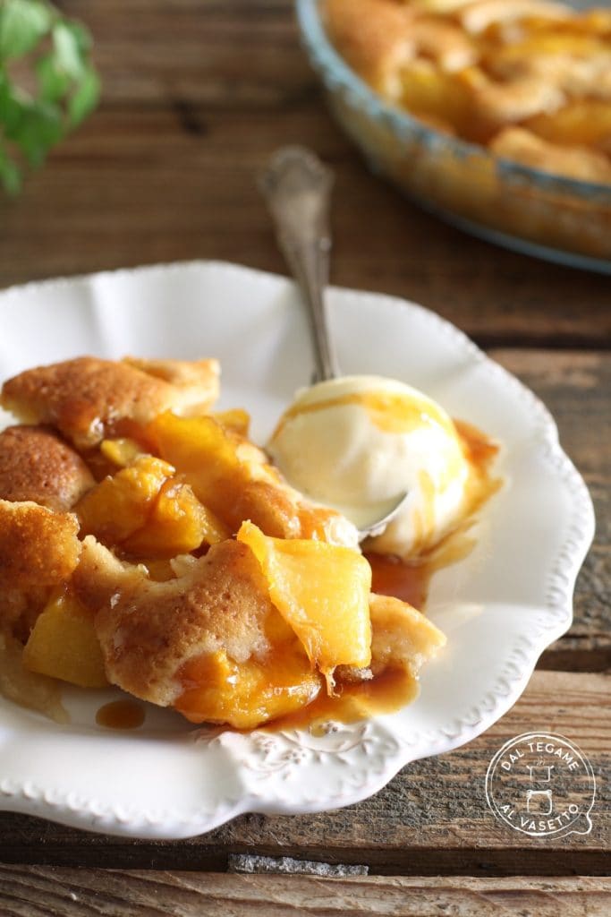 Quick Peach Cake
