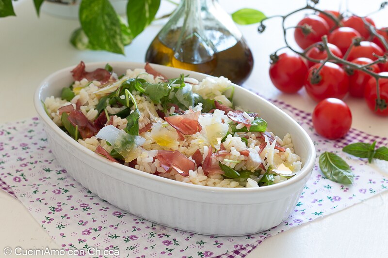 Rice Salad with Bresaola
