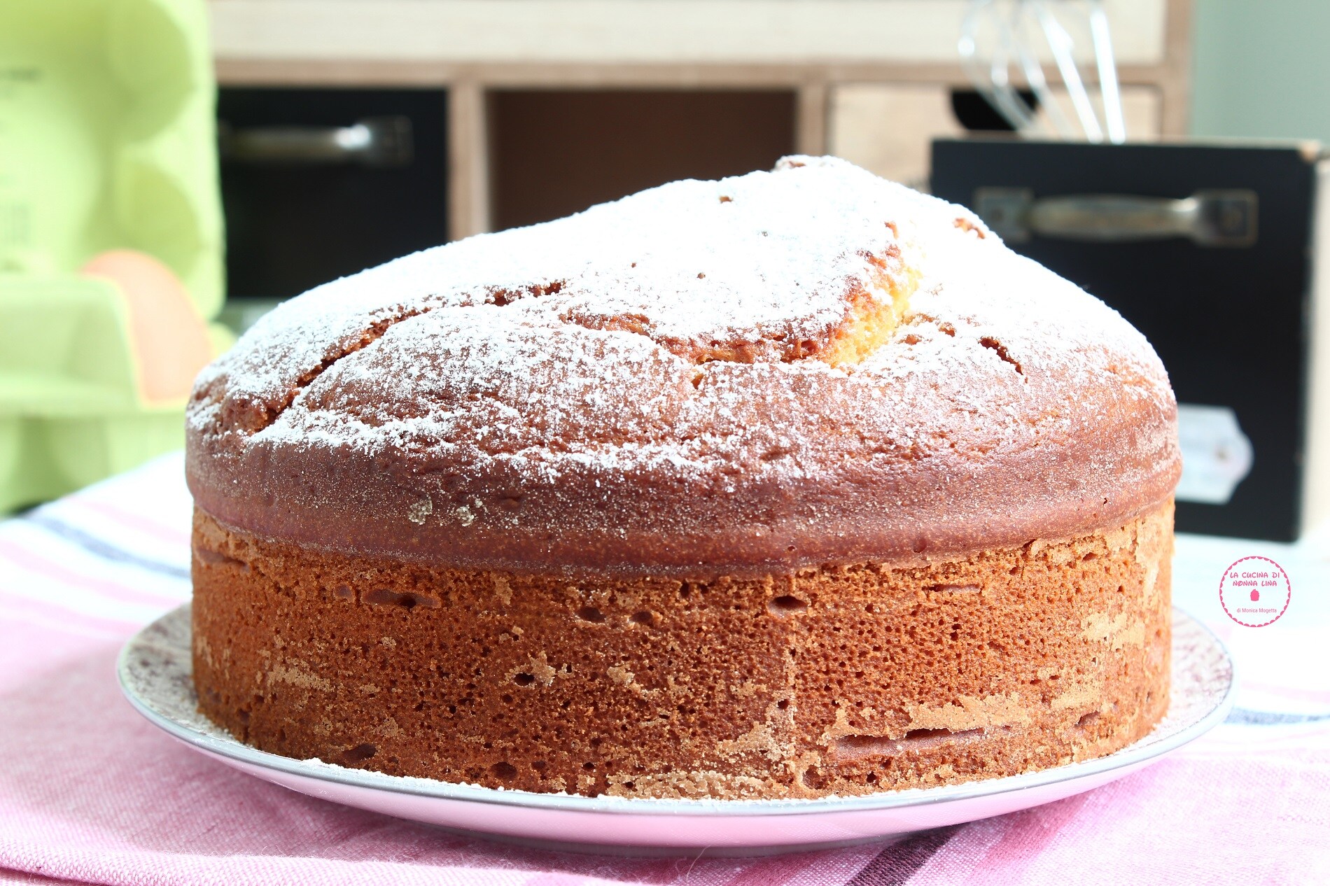 Soft and Moist Yogurt Cake