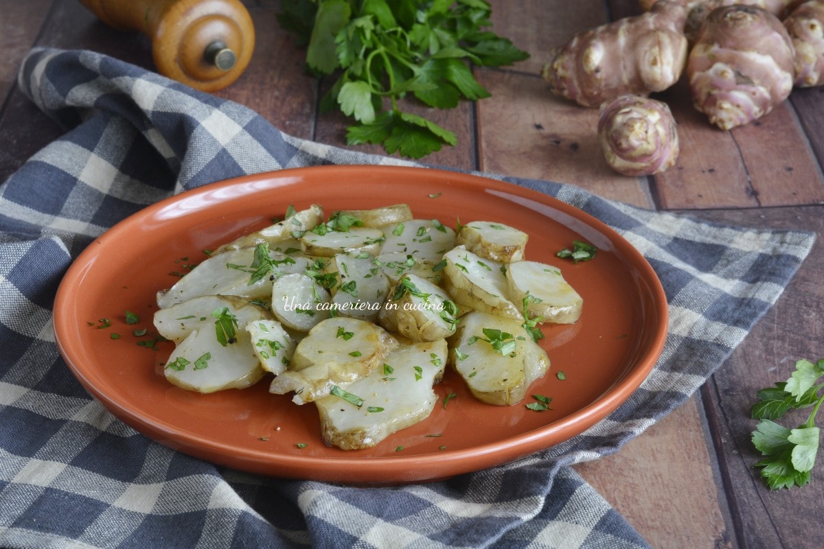 Sautéed Jerusalem Artichokes