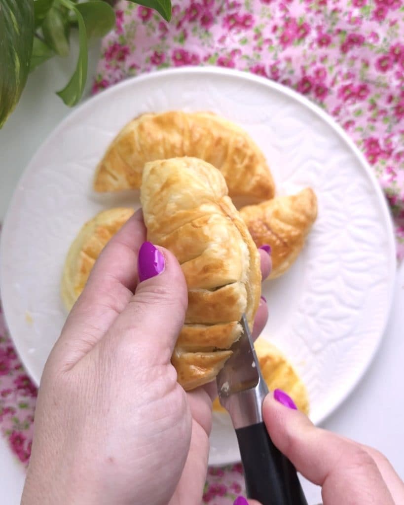 cut the shells in half