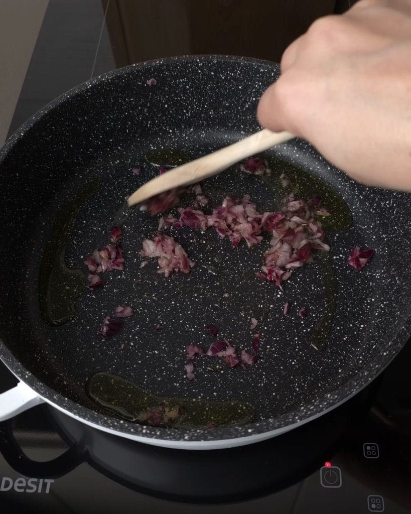 sauté the onion