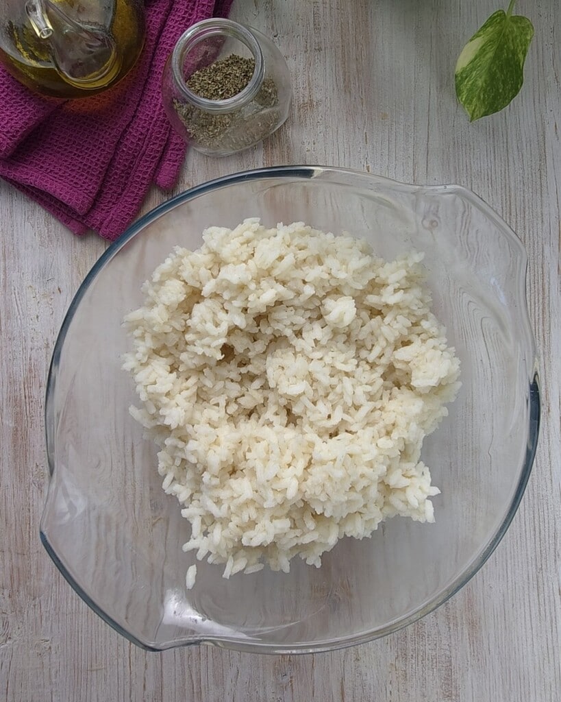 cooking the rice