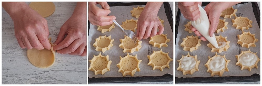 Sicilian ricotta cassatelle, preparation