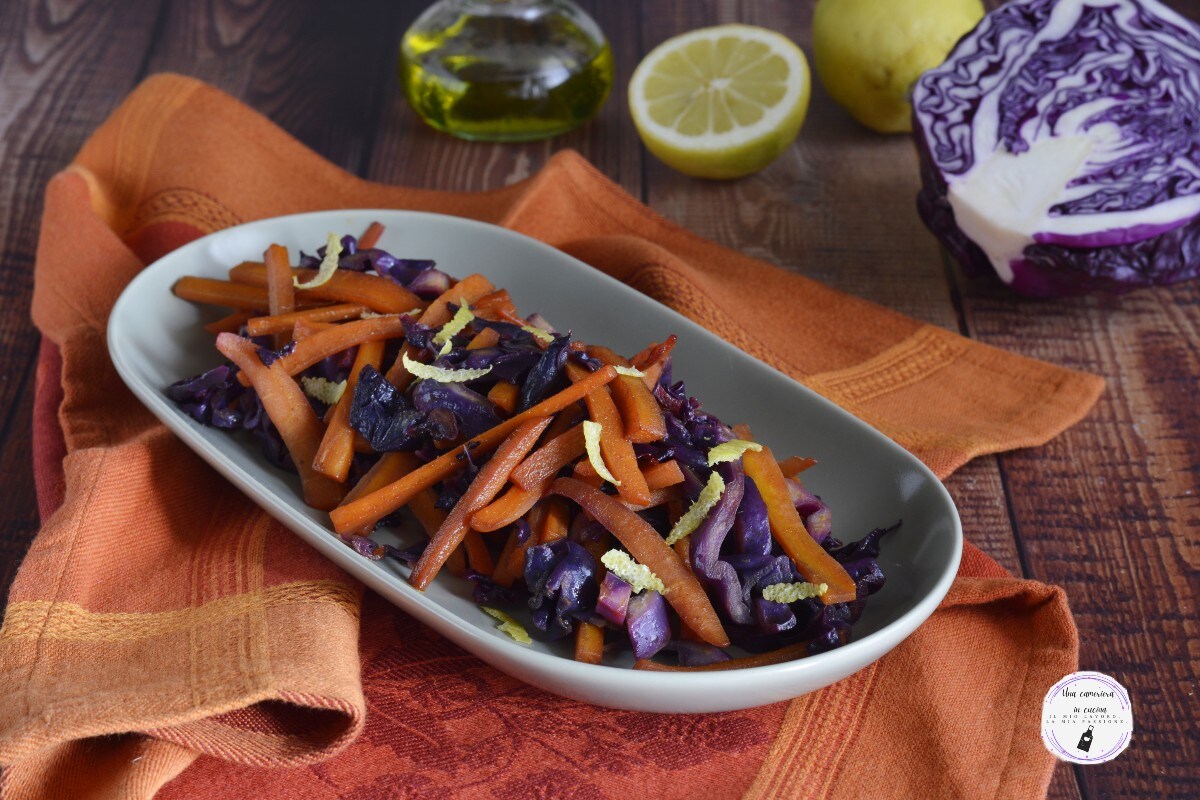 Spiced Red Cabbage and Carrots