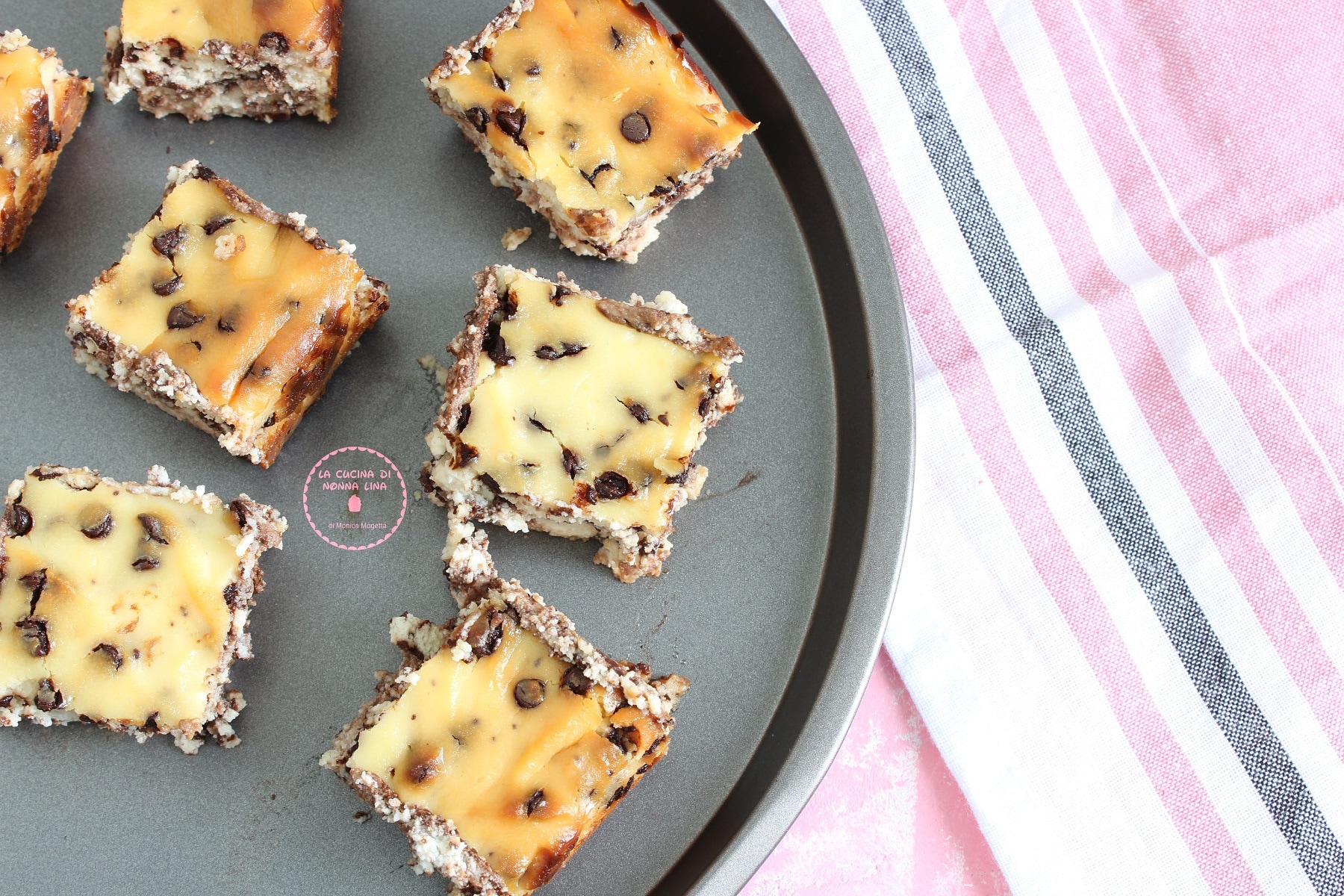 Baked Sweet Ricotta with Chocolate Chips