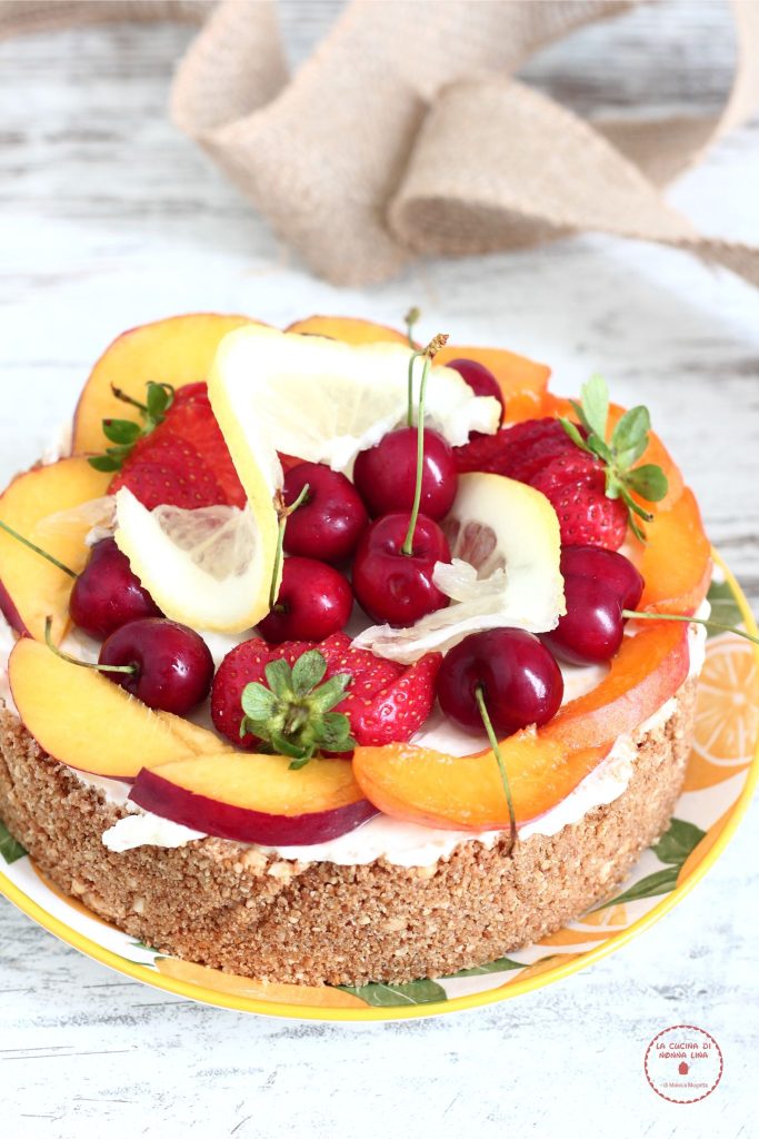 Sugar-free Fruit Cheesecake