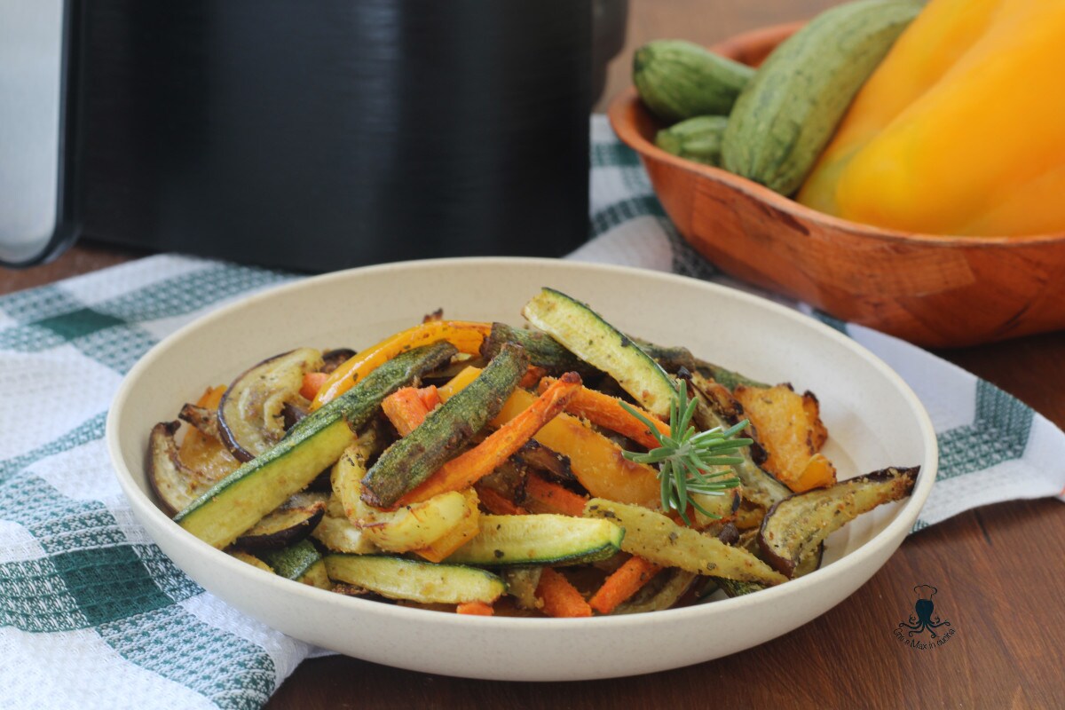 Summer Vegetables in Air Fryer