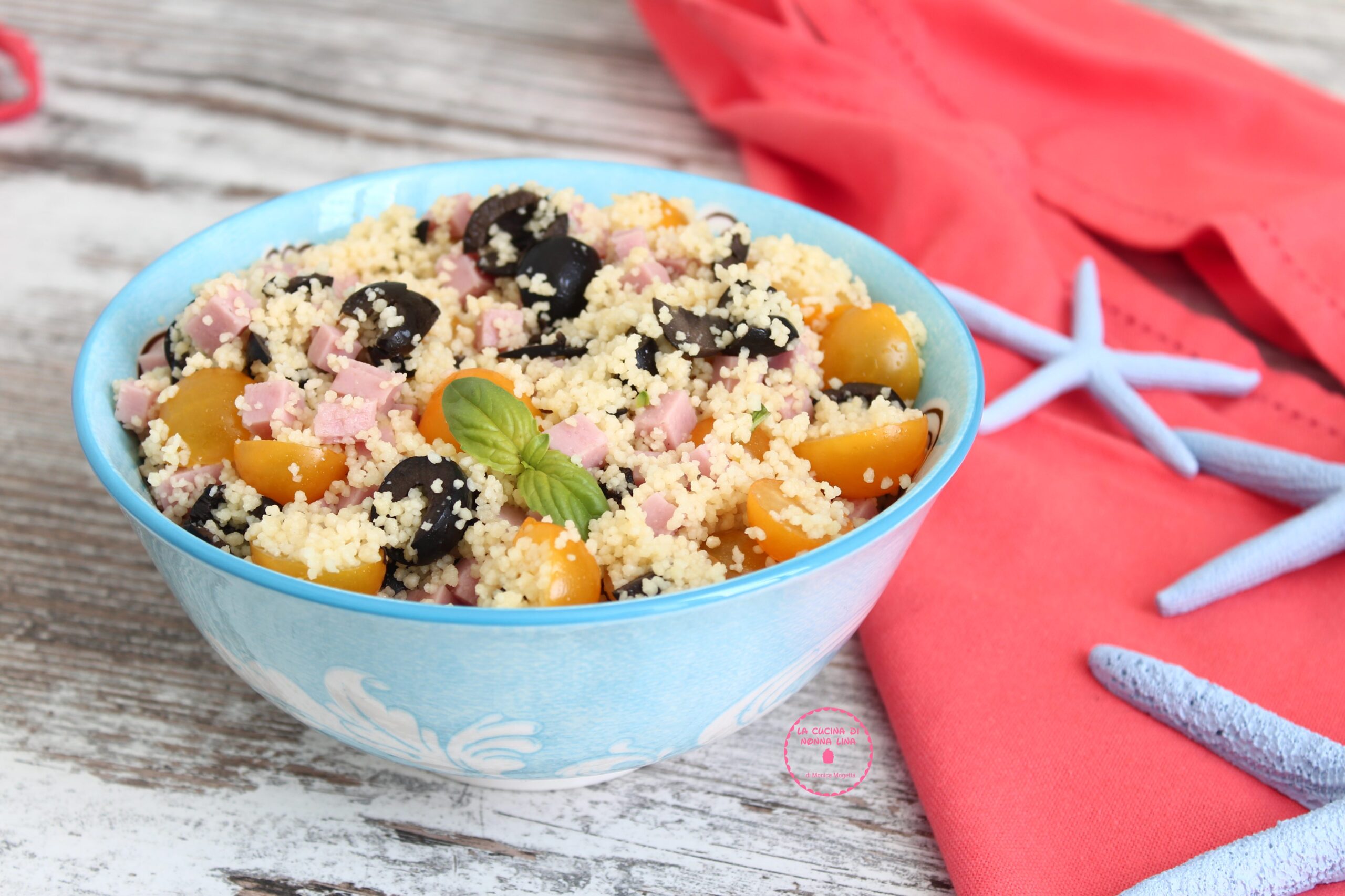 Summer Couscous with Yellow Cherry Tomatoes