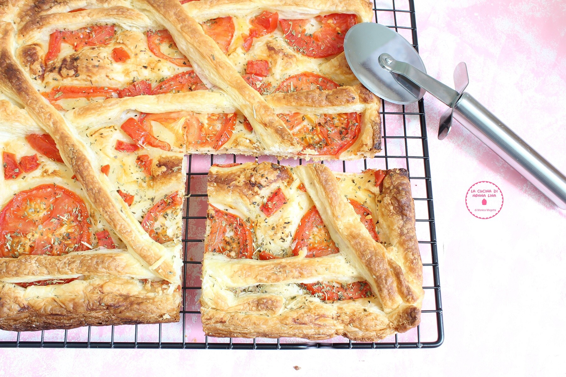 Quick Tomato Pizza