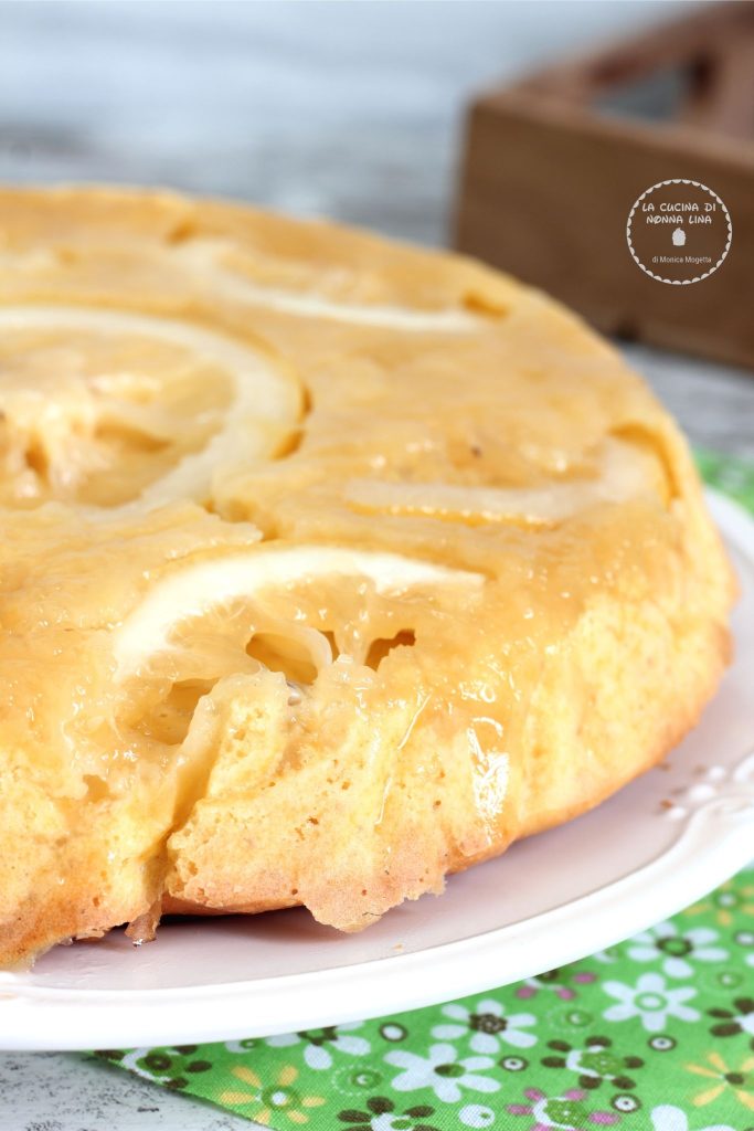Upside-Down Lemon Cake without Butter