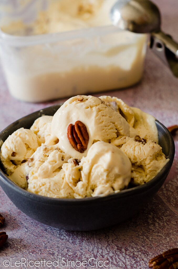No-Churn Walnut Ice Cream