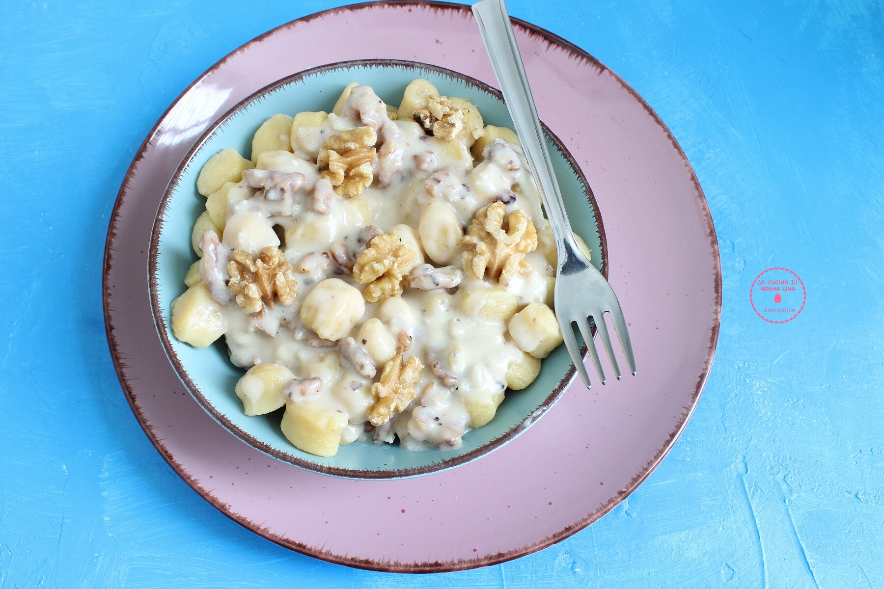 Gorgonzola and Walnut Gnocchi without Cream