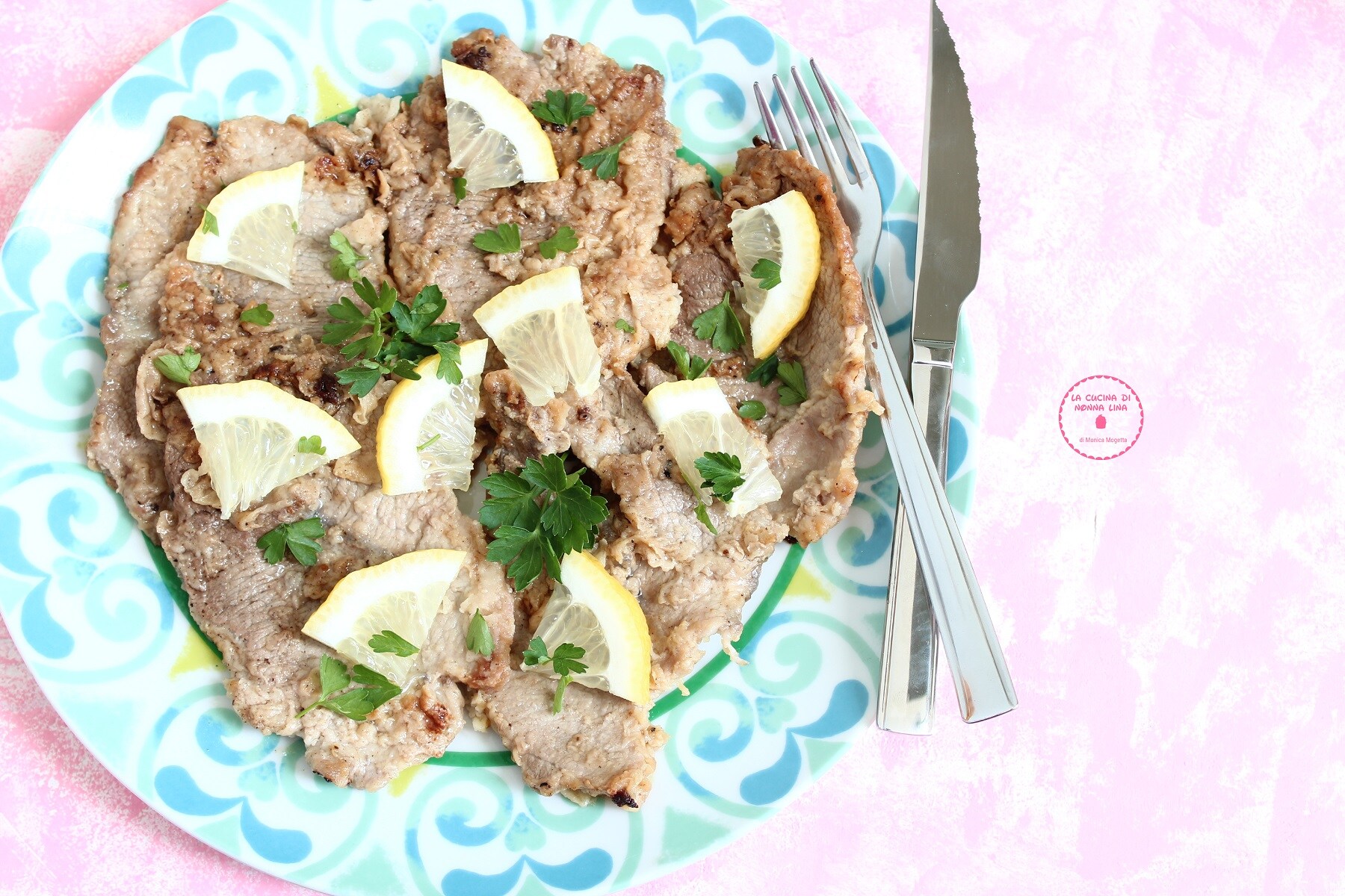 Lemon Ham in a Pan