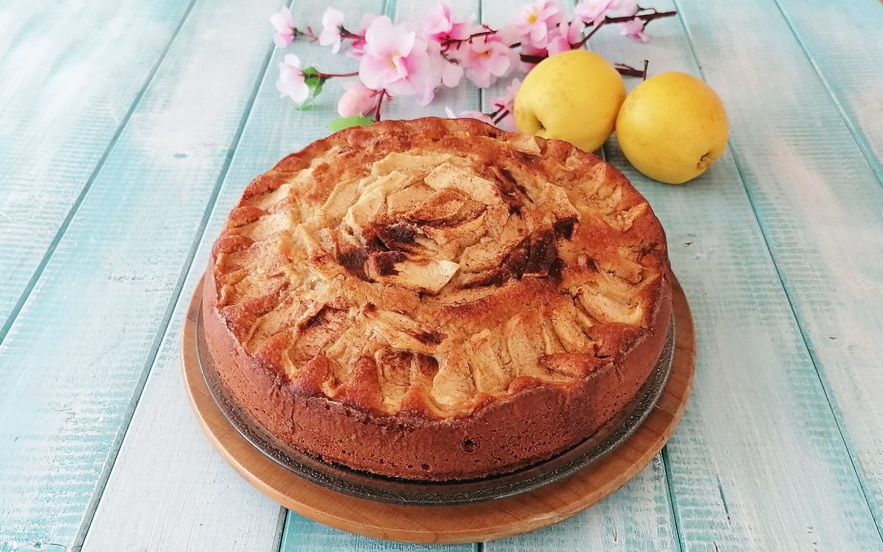 SOFT AND DELICIOUS MOUNTAIN APPLE CAKE
