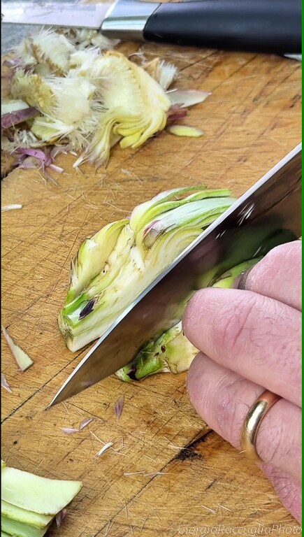 artichoke and bacon pasta