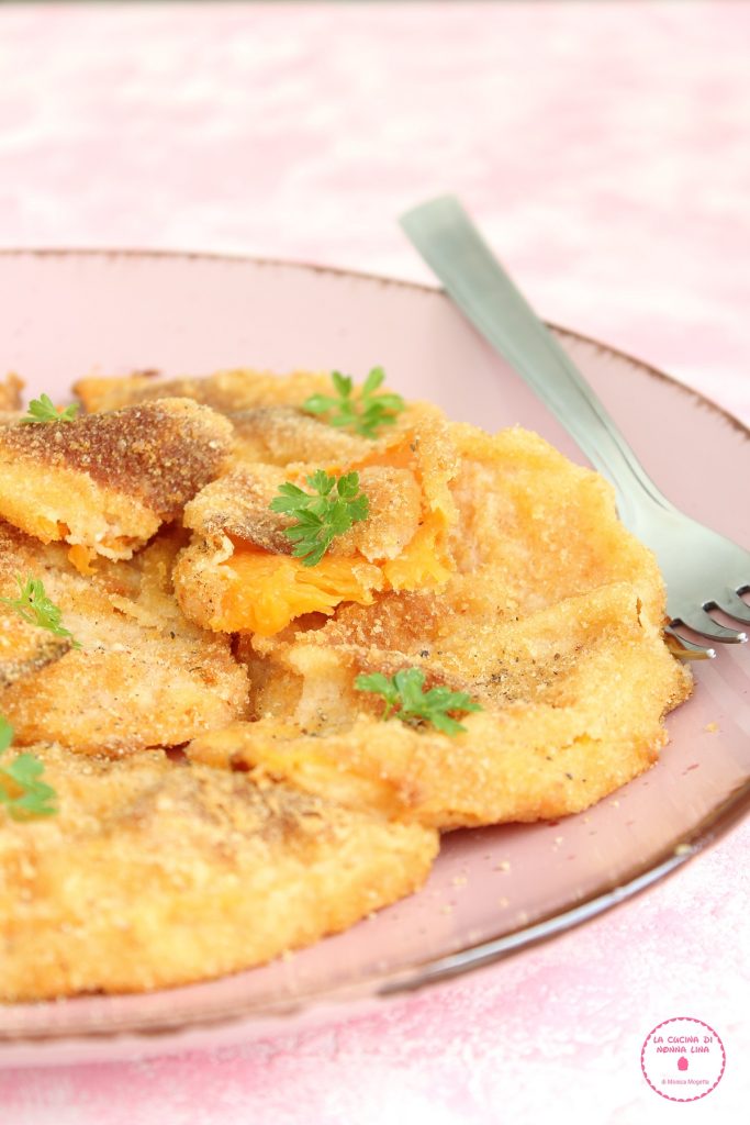 Baked Breaded Pumpkin