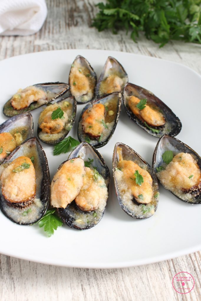 Baked Mussels