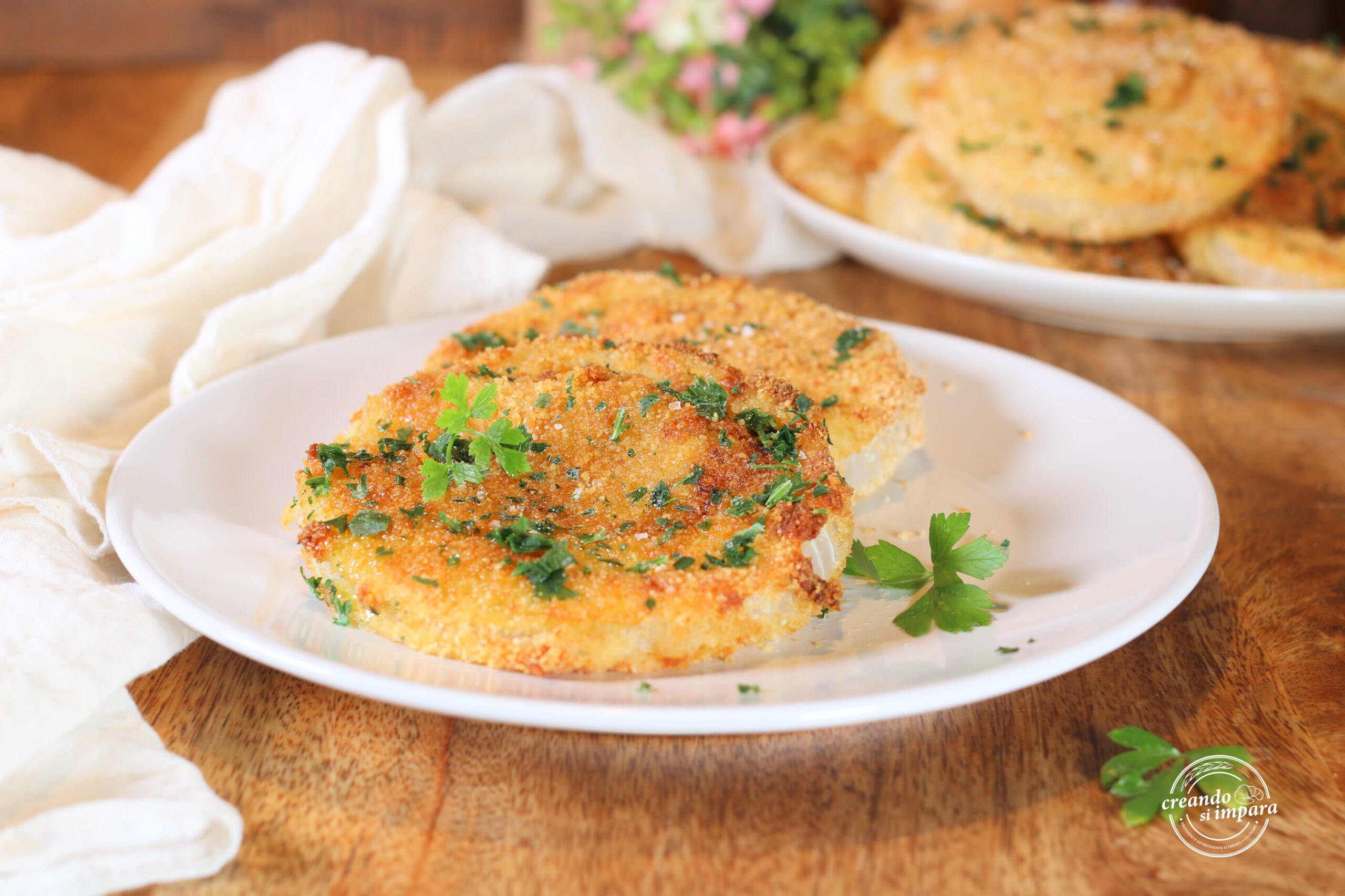 Baked Onion Cutlets