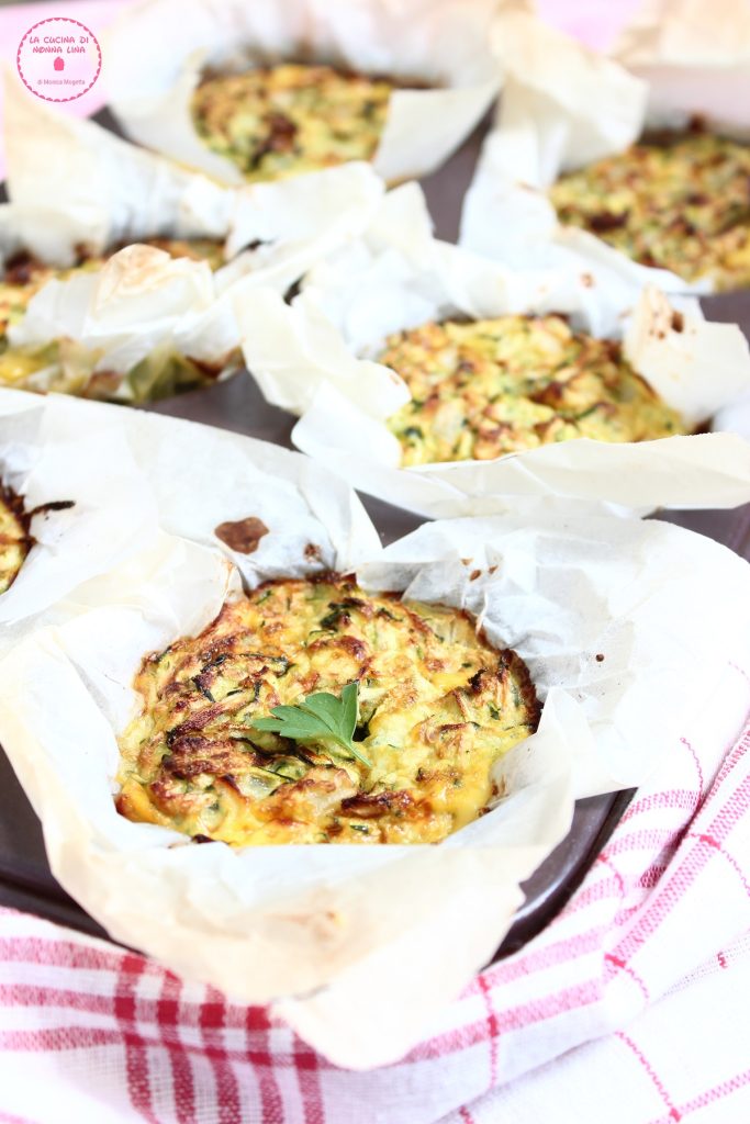 Baked Zucchini Frittatas | Grandma Lina's Kitchen