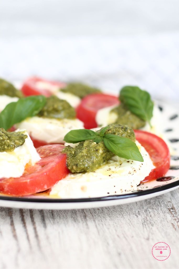 Caprese with Pesto
