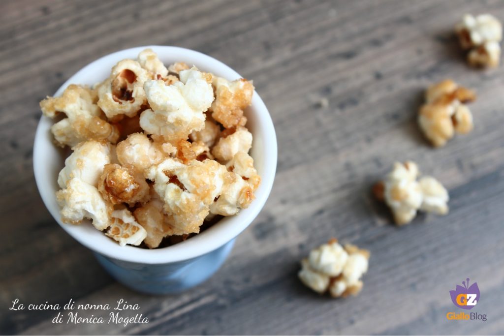 Caramel popcorn recipe | Nonna Lina's kitchen