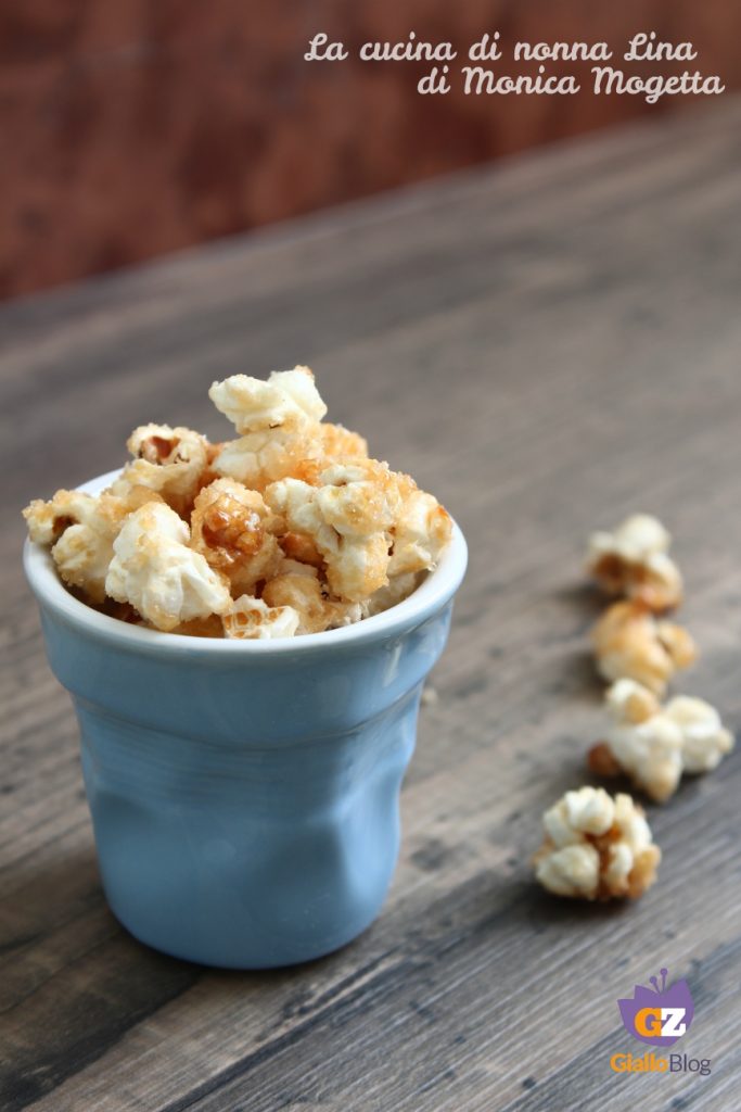 Caramel popcorn recipe | Nonna Lina's kitchen