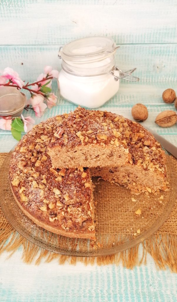 chestnut and walnut cake