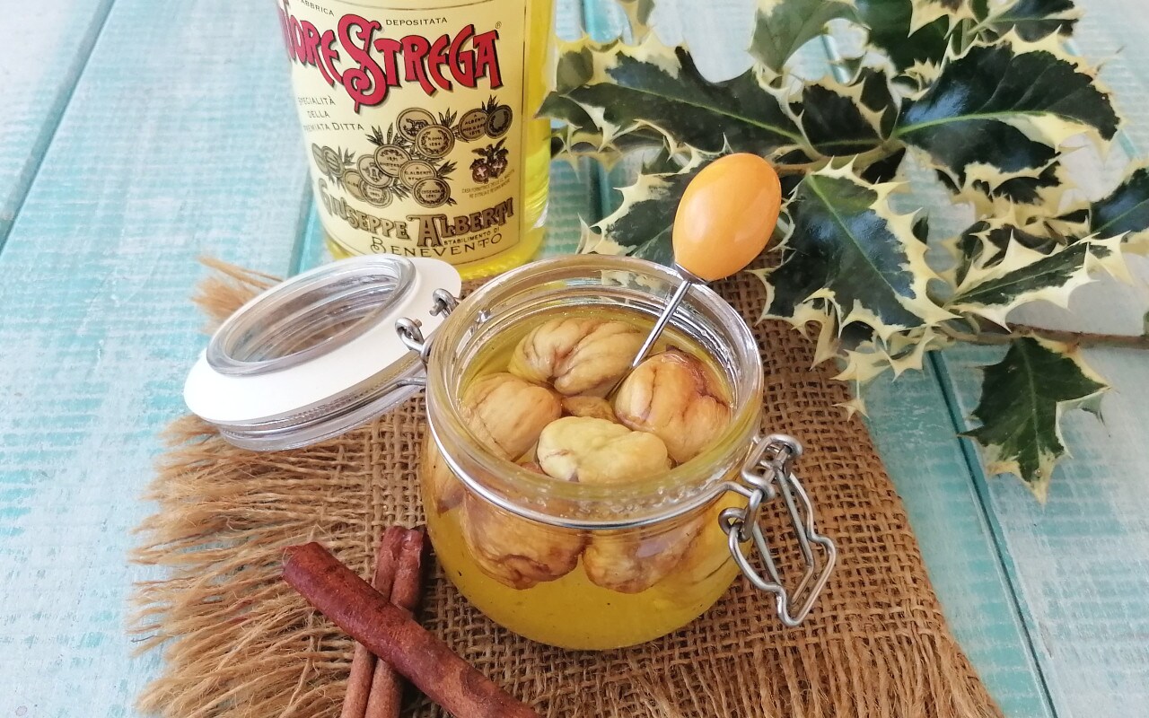 CHESTNUTS WITH STREGA CHRISTMAS DESSERT