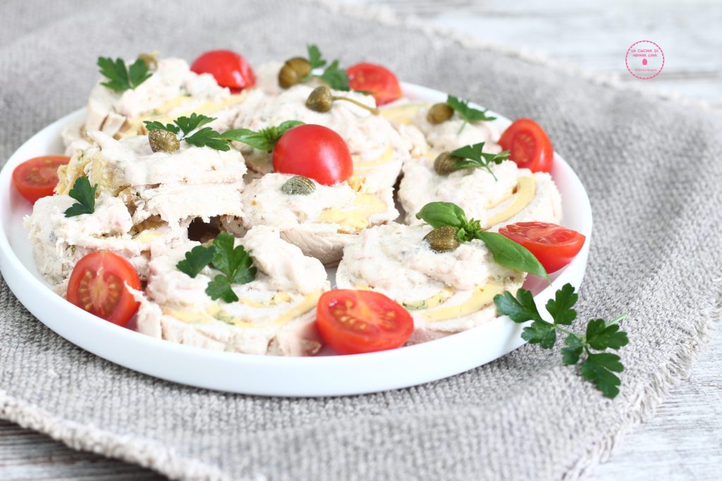 Chicken Tonnato without Mayonnaise
