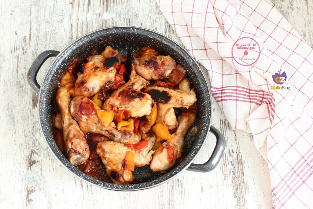 Chicken with Bell Peppers | Grandma Lina's Kitchen