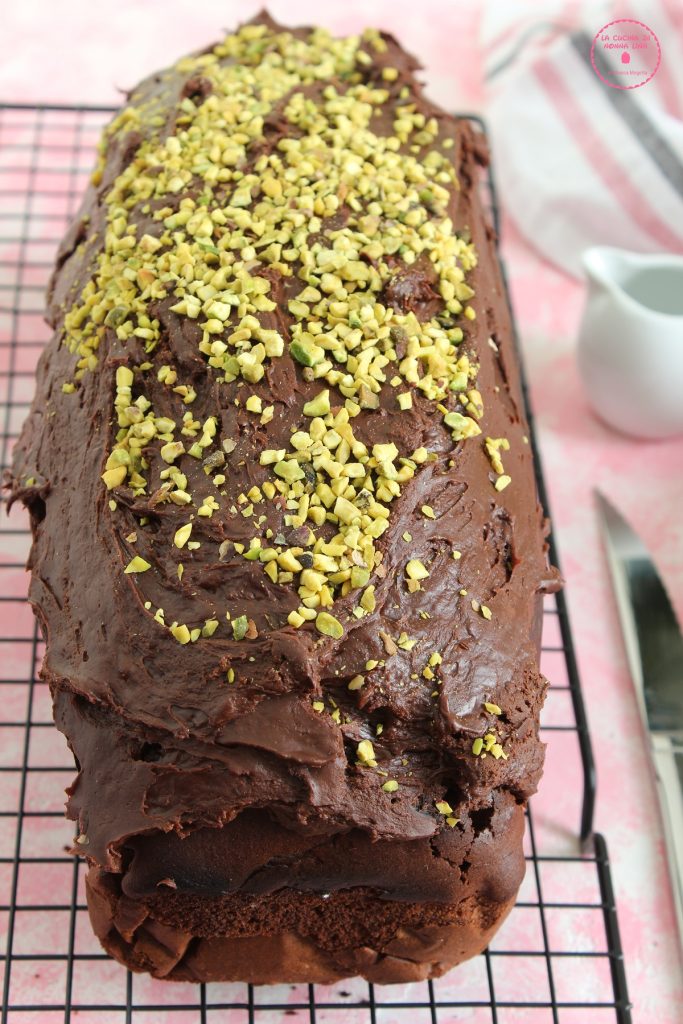 Chocolate and Pistachio Pound Cake